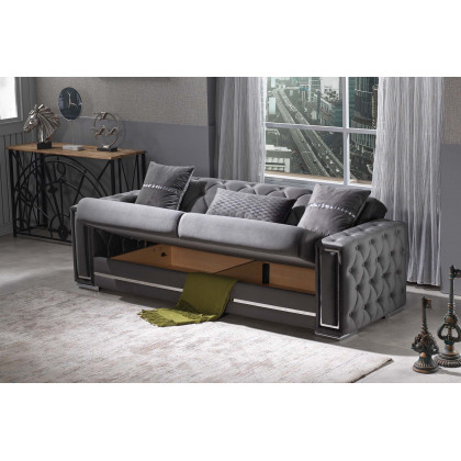 Furnia - Bolivya Convertible Sleeper Loveseat
