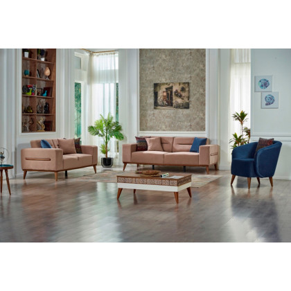 Furnia - Odesa Armchair in Blue, Fabric