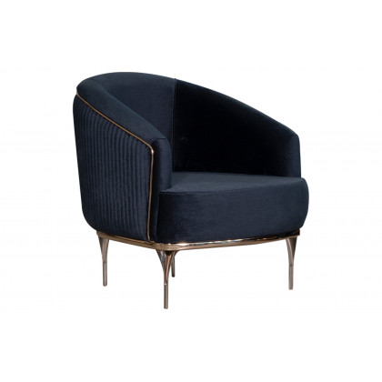 Furnia Pandora Armchair - Anthracite, Fabric
