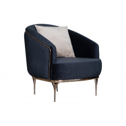Furnia Pandora Armchair - Anthracite, Fabric
