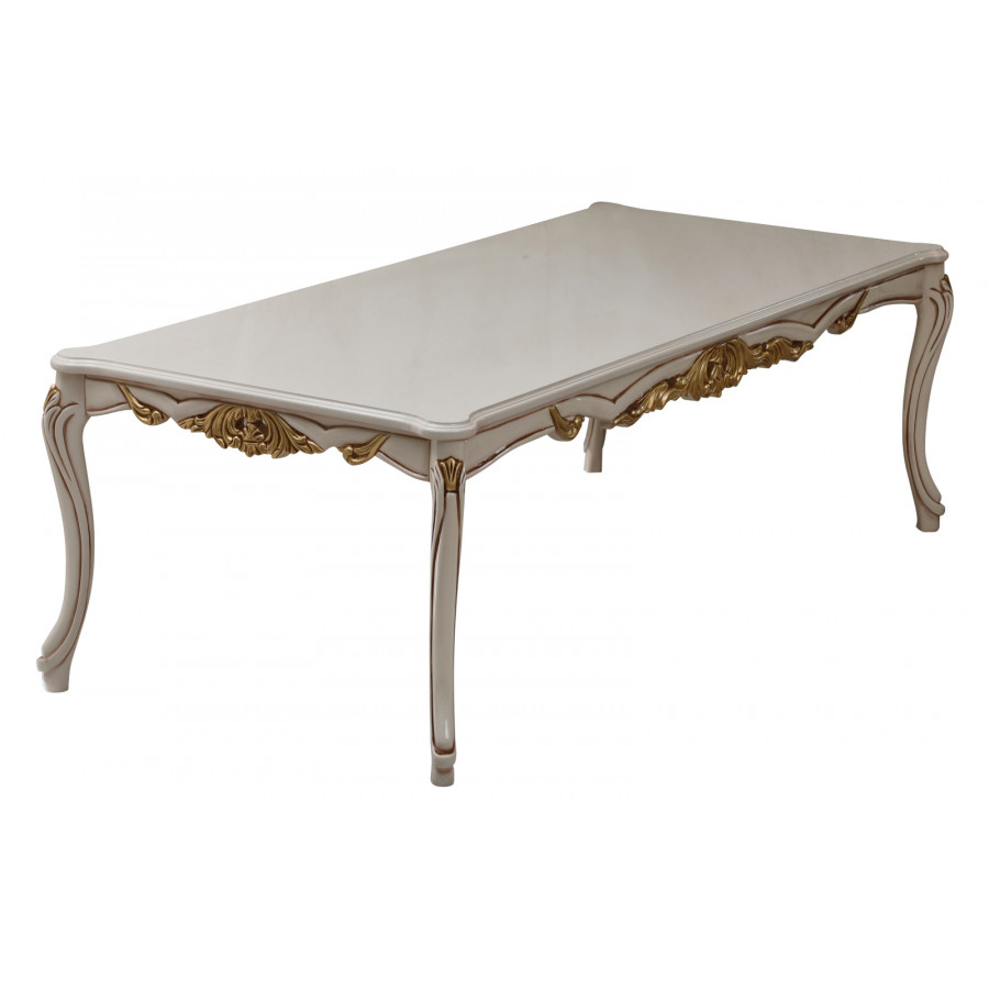 Furnia Buse Dining Table for 6 People - Cream