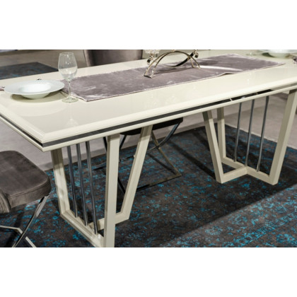 Furnia Nova 79" Dining Table - White