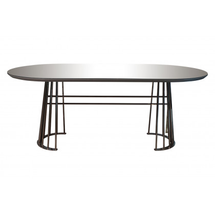 Furnia - Pandora Dining Table in Gray