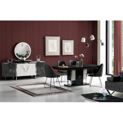 Furnia - Tokyo Dining Chair in Black