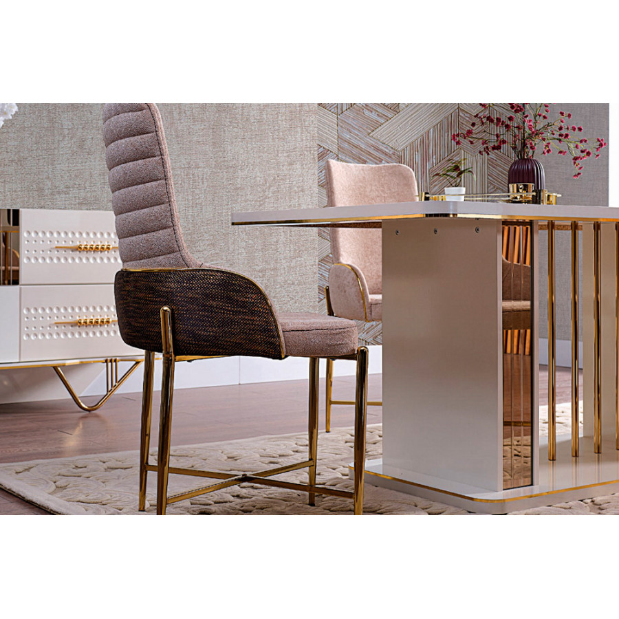 Furnia - Valence Dining Chair in Cream