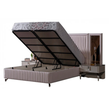 Furnia - Kuvars Storage Bed