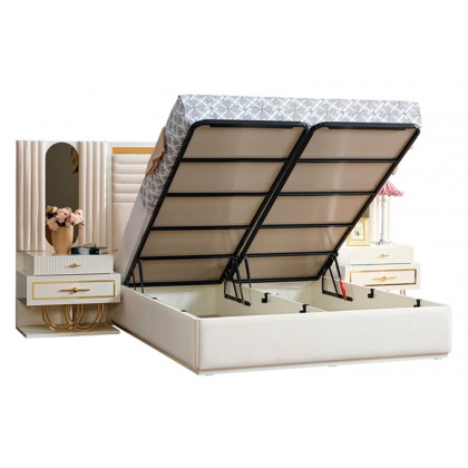 Furnia - Marsel Nightstand Back Panel in Cream