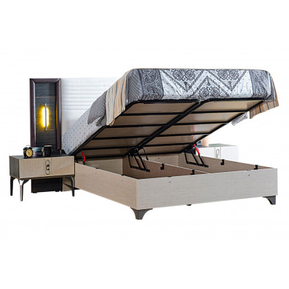 Furnia - Nero Storage Bed