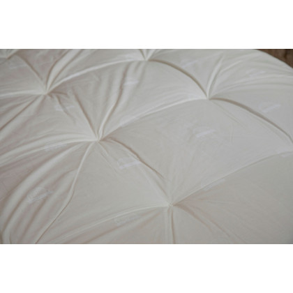 Furnia Twin Size Comforter - White, Cotton