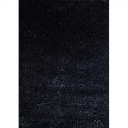 Furnings Fuzzy Gray Area Rug - 7'L x 5'W x 1"H