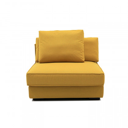 Furnings - Modular Yellow Sectional Living Room Set