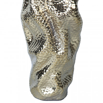 Furnings - Modern and Elegant Ceramic Vase with Gold Texture