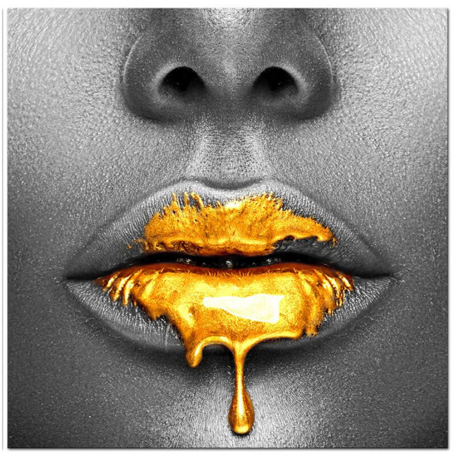 Furnings - Lips of Honey Acrylic Print Wall Art