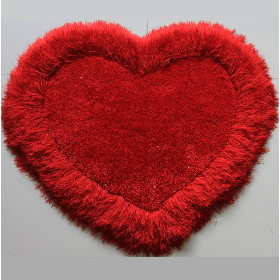 Furnings - Red Heart Decorative Area Rug
