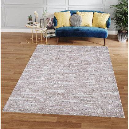 Furnings Milano Washable Champagne Bliss Woven Area Rug - 10'L x 3'W