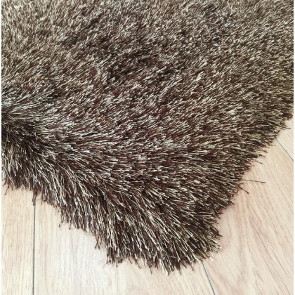Furnings - Fancy Collection Solid White Shag Area Rug