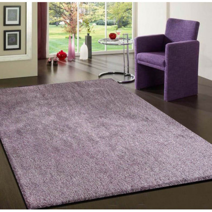 Furnings Lavender Shag Area Rug Fancy Collection - 11'L x 8'W x 1"H