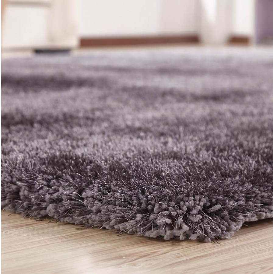 Furnings Chubby Gray Area Rug - 11'L x 8'W x 1"H