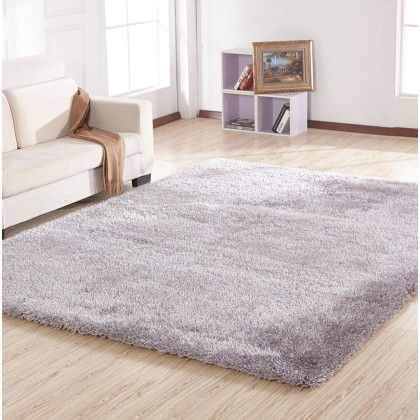 Furnings Chubby Silver Area Rug - 11'L x 8'W x 1"H