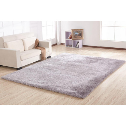 Furnings Chubby Silver Area Rug - 11'L x 8'W x 1"H
