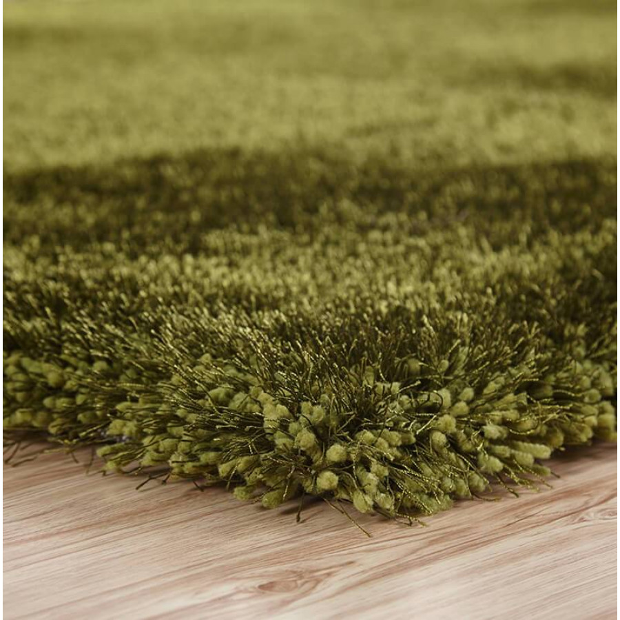 Furnings Chubby Green Area Rug - 7'L x 5'W x 1"H