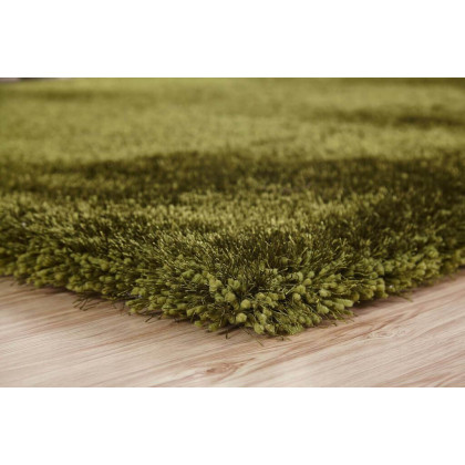 Furnings Chubby Green Area Rug - 11'L x 8'W x 1"H