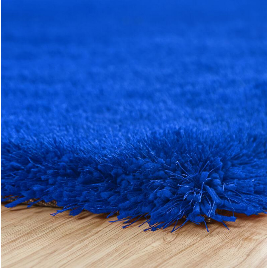 Furnings Chubby Blue Area Rug - 11'L x 8'W x 1"H