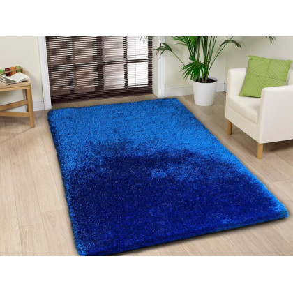 Furnings Chubby Blue Area Rug - 11'L x 8'W x 1"H
