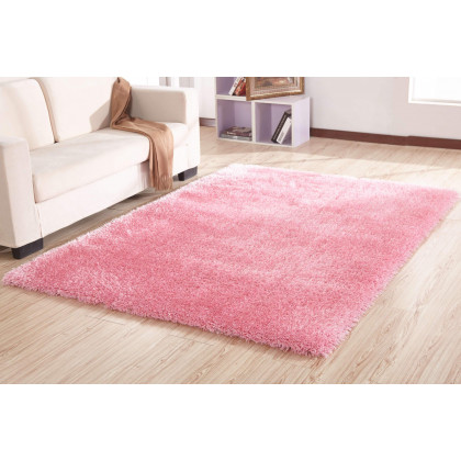 Furnings Chubby Pink Area Rug - 7'L x 5'W x 1"H