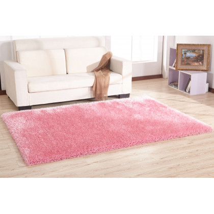 Furnings Chubby Pink Area Rug - 7'L x 5'W x 1"H