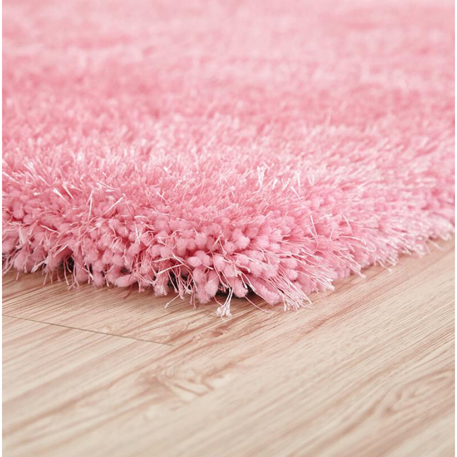 Furnings Chubby Pink Area Rug - 11'L x 8'W x 1"H