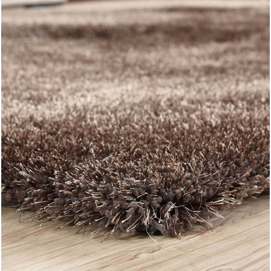 Furnings Chubby Charcoal Gray Area Rug - 7'L x 5'W x 1"H