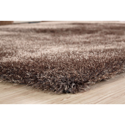Furnings Chubby Charcoal Gray Area Rug - 7'L x 5'W x 1"H