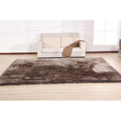 Furnings Chubby Charcoal Gray Area Rug - 7'L x 5'W x 1"H