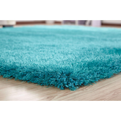 Furnings Chubby Turquoise Area Rug - 7'L x 5'W x 1"H