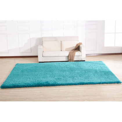 Furnings Chubby Turquoise Area Rug - 7'L x 5'W x 1"H