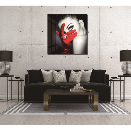 Furnings - Diamond Eye Framed Acrylic Panel Wall