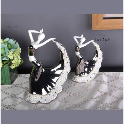 Furnings Rapturous Dance Decorative Figurine - 8"L x 4.5"W x 12"H