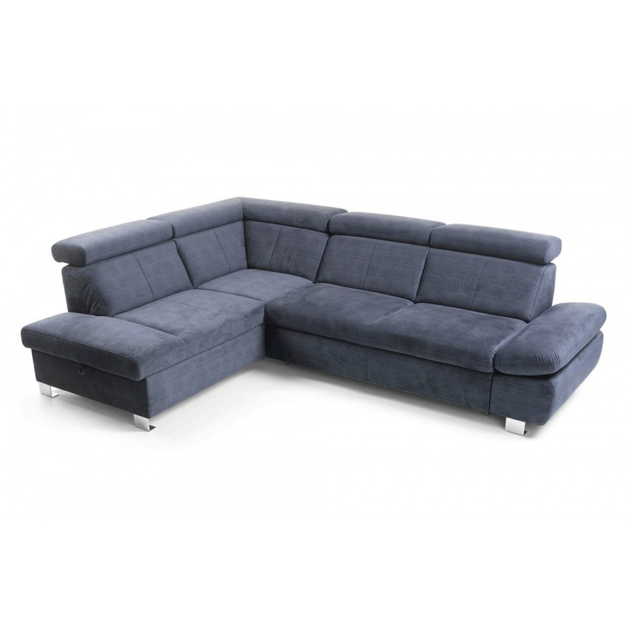 Gala - Happy Sectional with Bed and Storage Left