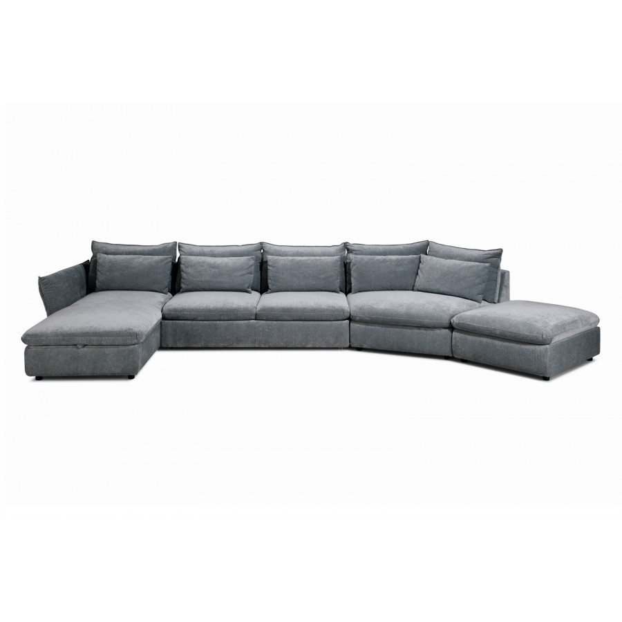 Gala - Idylla Sectional with Bed and Storage