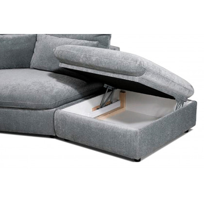 Gala - Idylla Sectional with Bed and Storage