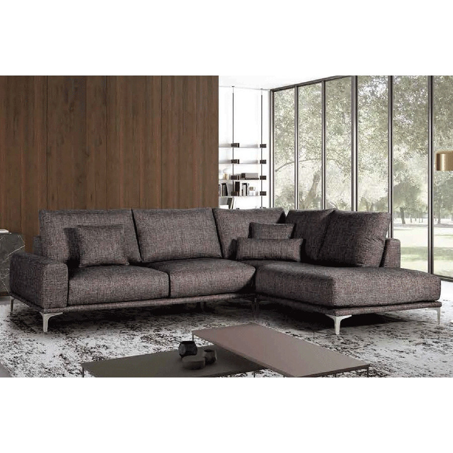 Gamamobel - Loft Right Facing L-Shaped Corner Sofa Chaice in Series 7 Fabric
