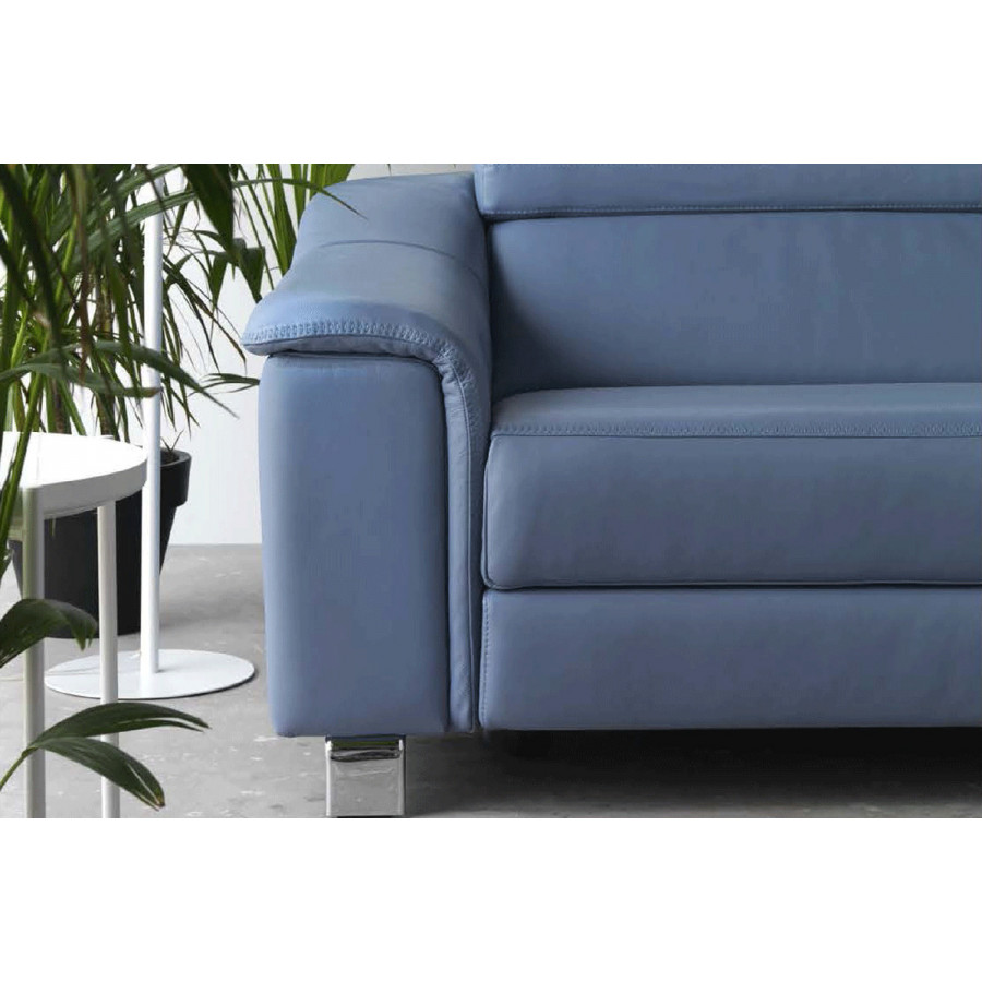 Gamamobel - Portofino Pillow Top Arms Armchair in Lux Leather