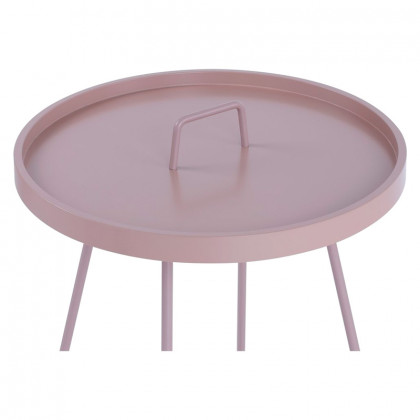 GFURN Jax Round Coffee Table - Lavender