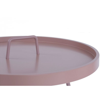 GFURN Jax Round Coffee Table - Lavender