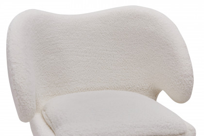 GFURN™ Zoey Accent Chair - White Sherpa