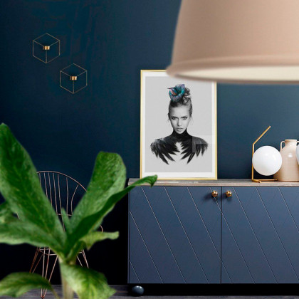 GFURN Hummingbird Print - Colorful, 50 x 70cm