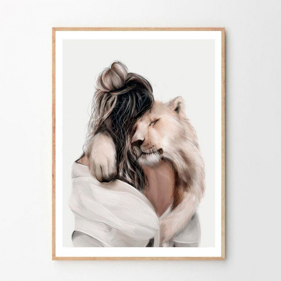 GFURN Lea Print - Colorful, 70 x 100cm