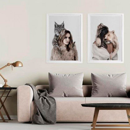 GFURN Lea Print - Colorful, 70 x 100cm