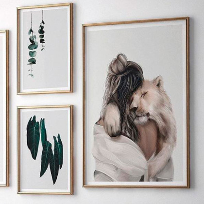 GFURN Lea Print - Colorful, 70 x 100cm